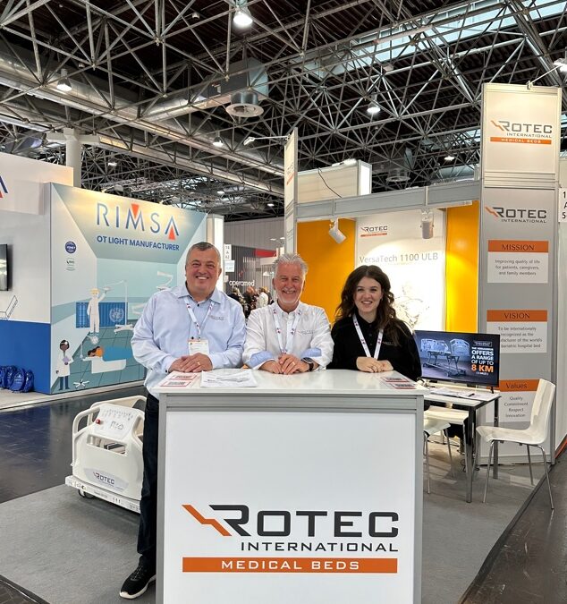 Rotec’s participation at the Medica Trade Show in Düsseldorf Germany was a great success!
