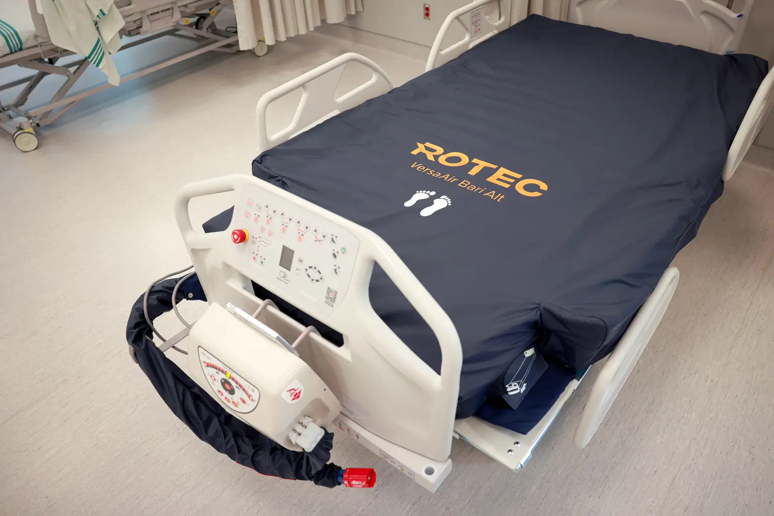 Rotec Mattress on a Rotec Bed