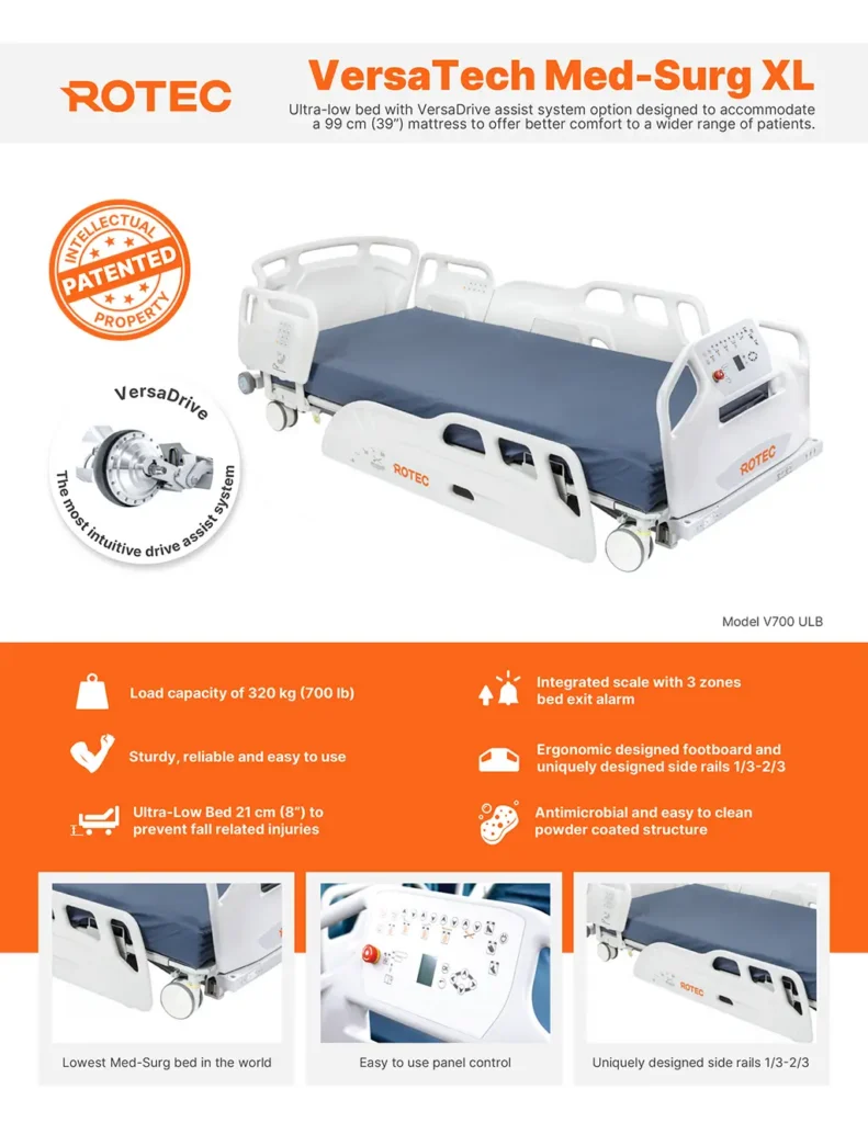 Technical Sheet - VersaTech Med-Surg XL