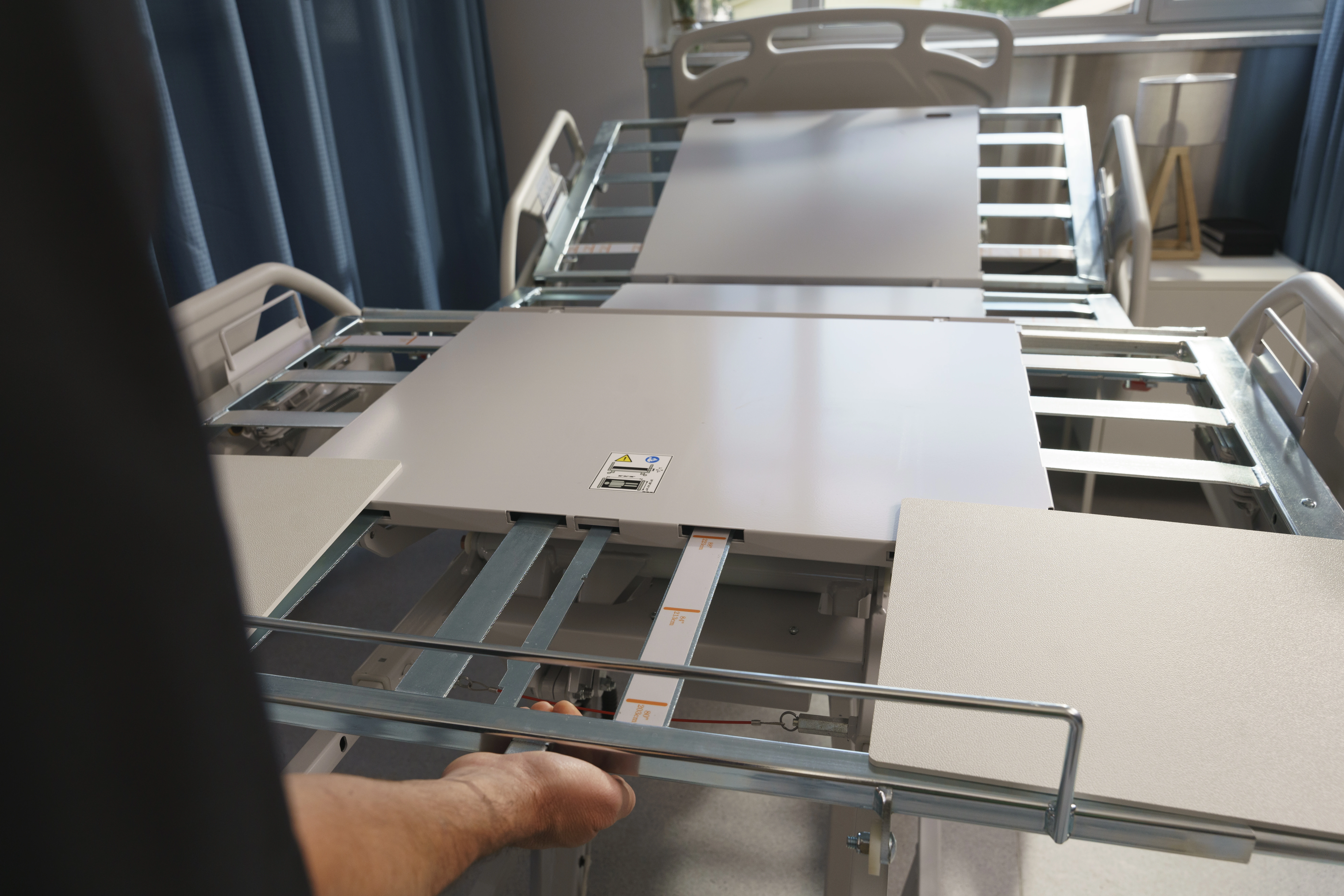 Rotec VersaTech Hospital Bed Being Expanded