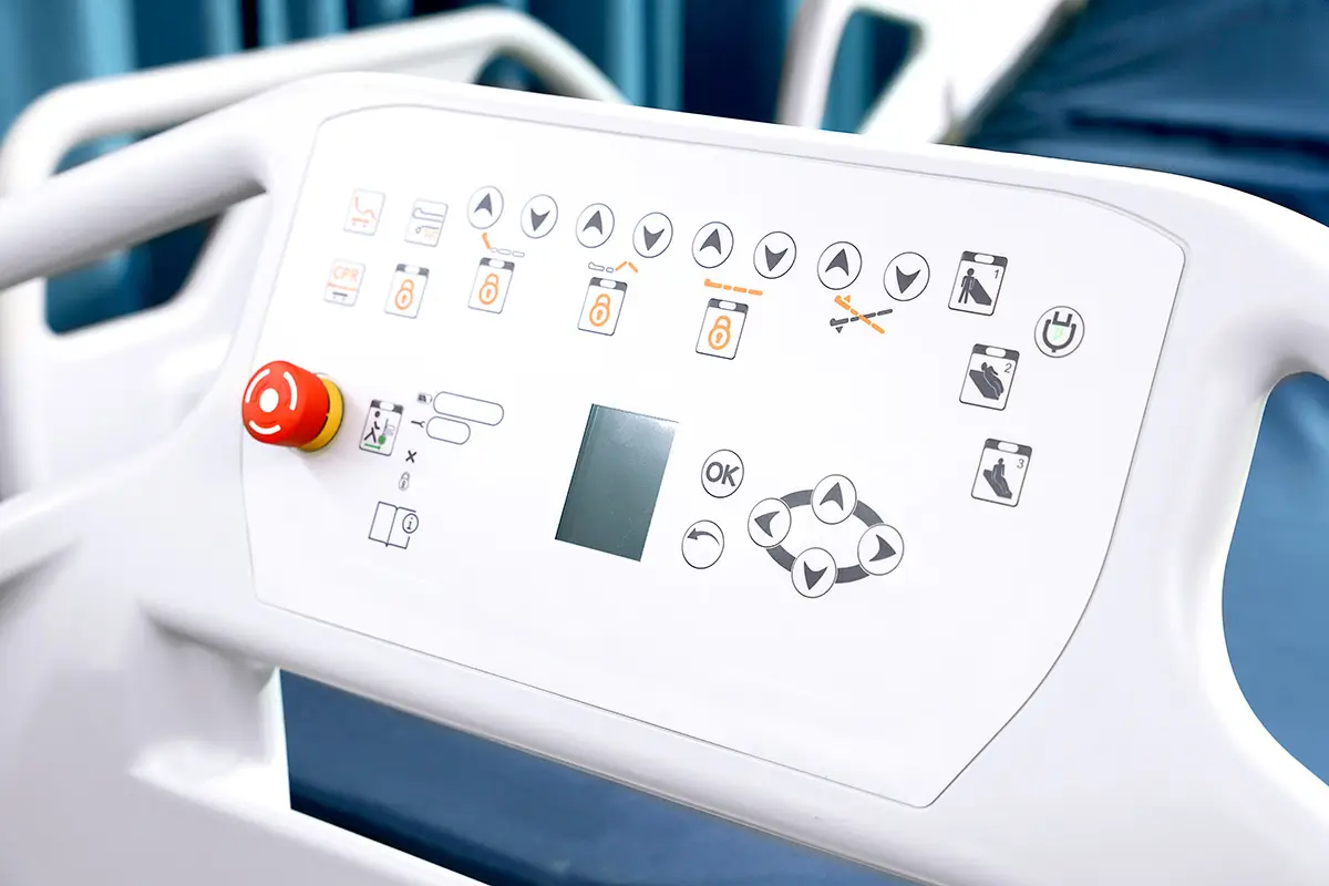 Bariatric Hospital Bed Controls