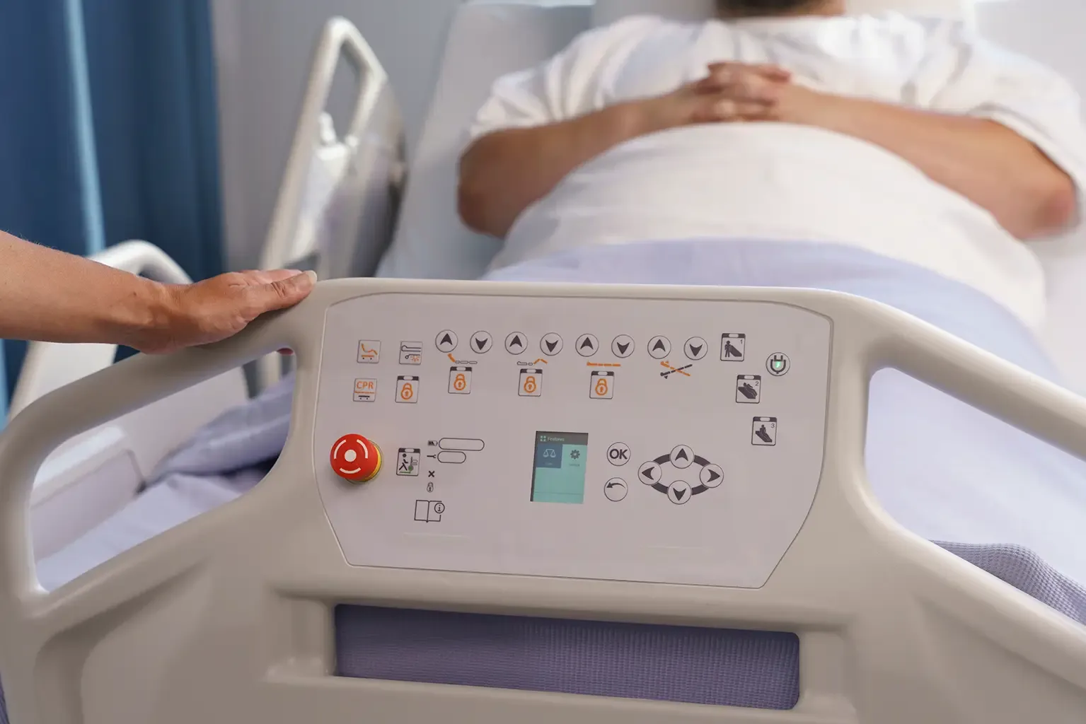 Bariatric bed controls